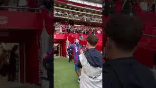 Mateta dancing into an #EmiratesFACup final 🕺🏼