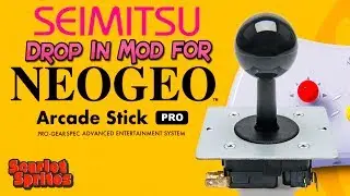 Neo Geo Arcade Stick Pro:  Seimitsu Stick Mod!