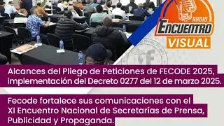 Encuentro Radio Visual Fecode 5 de abril de 2025