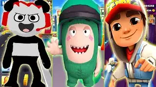 Panda Runner, Oddbods Turbo Run, Subway Surfers Copenhagen 2022 Gameplay