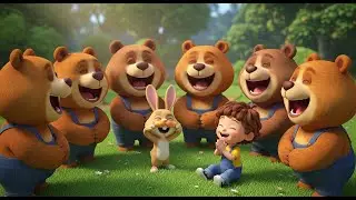 Counting Bears in the Forest | Fun Numbers Song for Kids