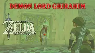 BRAND-NEW CUSTOM BOSS + DUNGEON! Demon Lord Ghirahim in Breath of the Wild?!