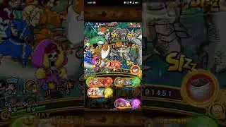 OPTC - Garp Challenge Heavenly Demon 2 ☆13 - Ace & Yamato + Sanji (no stall, ship reduce paralysis)