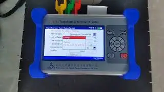 Three-Phase Transformer Turns Ratio Tester