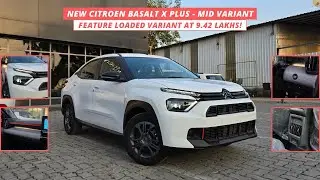 New Citroen Basalt X Plus Variant Walkaround | Citroen Basalt X Plus 1.2 Petrol MT | GA Automotive