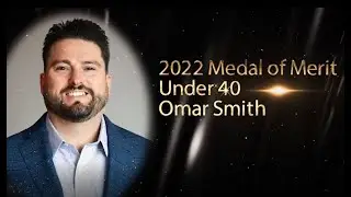Omar Smith, 2022 Medal of Merit Under 40, American Mining Hall of Fame