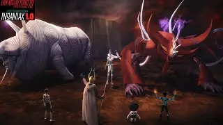 Baal, Noah & Ahriman Insaniax 1.0 Mod [HARD] Low Level - Shin Megami Tensei 3 Nocturne HD Remaster