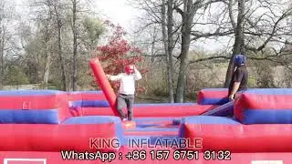 Inflatable Gladiator Joust Inflatables Sport Games Bouncer for Kids & Adults