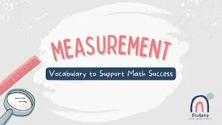 Learn Measurement Vocabulary to support your littles Math Language