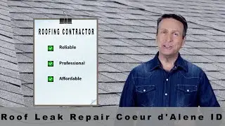 Roof Leak Repair Coeur d'Alene ID | Roofing Repair Company
