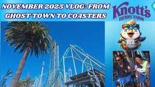 From Ghost Town to Coasters: A Day at Knott’s Berry Farm!