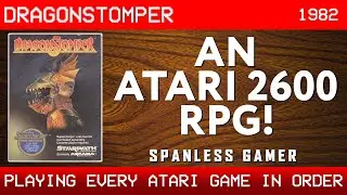 A109 - Dragonstomper is a real RPG on the Atari 2600