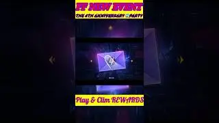 Free Fire 4th Anniversary Event | How to Claim 4th Anniversary Free Rewards | FF Anniversary 2021