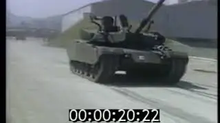 K1 (Type 88)  South Korean main battle tank 1987 presentation