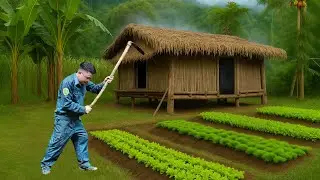 CEO goodbye to city life, move to the forest to grow vegetables, live self-sufficiently