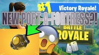 NEW *PORT-A-FORTRESS* UPDATE SOLO STREAM WEEK 9 CHALLENGES! | FORTNITE UPDATE TIER 100 PLAYER PS4!