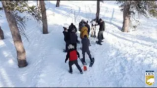 Winter Search and Rescue training.