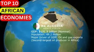 Top 10 African Economies - GDP Ranking 2023