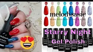 Melody Susie Starry Night Gel Polish Review and Swatches