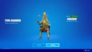 NEW SNACKIN' EMOTE (FORTNITE ITEM SHOP)
