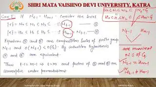Jordan&ndash;H&ouml;lder Theorem (Abstract Algebra MTL 6051 # 17)
