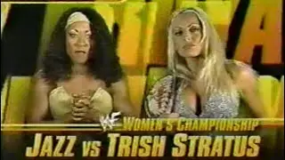 Trish Stratus vs. Jazz (WWF Women&rsquo;s Championship Match) | WWF Shut Your Mouth! 2