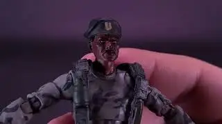 Hiya Toys G.I.JOE Exquisite Mini Series Stalker Figure Review |  @TheReviewSpot