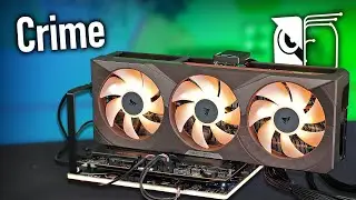 The Forbidden Fan Swap - Noctua RTX 5080 RGB Edition