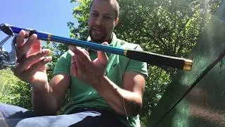 Bass Fishing with a Telescoping Rod and Rapala Minnow