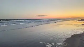 Sunset at Brigantine Beach - October 2025