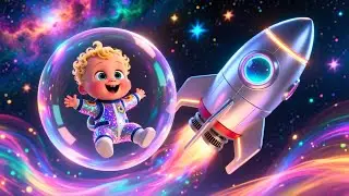 Rocket Rhymes to Learn ABC | Fun Alphabet Song for Kids | Space Adventure Rhyme 🚀🔤