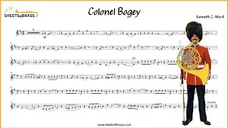 Colonel Bogey | French Horn Solo with Sheet Music and Play Along