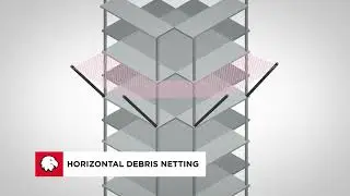 Personnel Safety Netting for Jobsite Construction