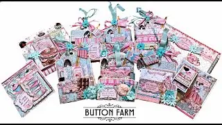 Introducing Stamperia Sweety Creative Kit for The Button Farm Club