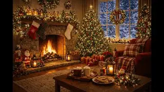 Relaxing Christmas Jazz music, warm, chill & cozy holidays mood | Chillhaven