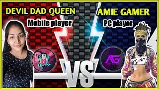 1 vs 1 with amie gamer🔥😵|PC player vs Mobile player|ethir paradhathai ethir parungal🤣|@ccmuguyt8725
