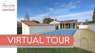 Virtual Tour N219E, Villa on golf course with pool, 79340 Vasles
