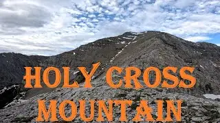 Holy Cross Mountain next to Mount Head in Kananaskis Country (July)