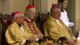 20180527 25 éves a kaposvári egyházmegye - Bíborosi szentmise a kaposvári Székesegyházból 20180526