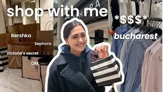 Bucharest Shopping Vlog + Haul | Sephora, DM, Flormar, Bershka & Victoria&rsquo;s Secret