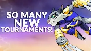 So. many. new. TOURNAMENTS! - Brawlhalla Dev Stream Montage