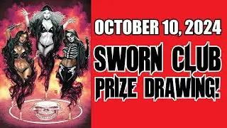 OCTOBER 2024 Monthly Prize Drawing for COFFIN COMICS SWORN CLUB!