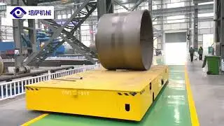 Low noise environmentally friendly trackless transfer cart