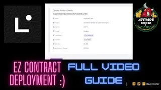 Linea contract Deployment ( easy way) dont miss #avgtrader #crypto #airdrop