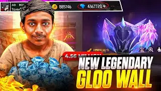 New legendary gloo wall skin in just one spin || lucky day in free fire