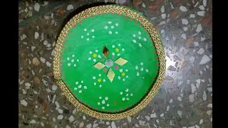 ✨ Easy Diwali Plate Decoration Idea | Beautiful Paper Plate Art Using Waste Material | Diwali Craft 