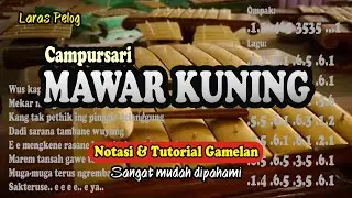 Notasi Gamelan MAWAR KUNING