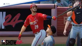 Cardinals City Connect Jersey! - MLB The Show 24 Baltimore Orioles Vs St. Louis Cardinals (PS5) 4K