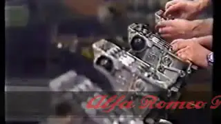 Alfa Romeo Busso V6,Arese Engine Assembly Department. 3.0 Busso V6 12v