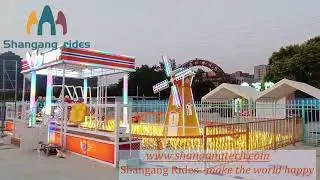 Funny family rides cute design kids rides snail train from Shangang Rides